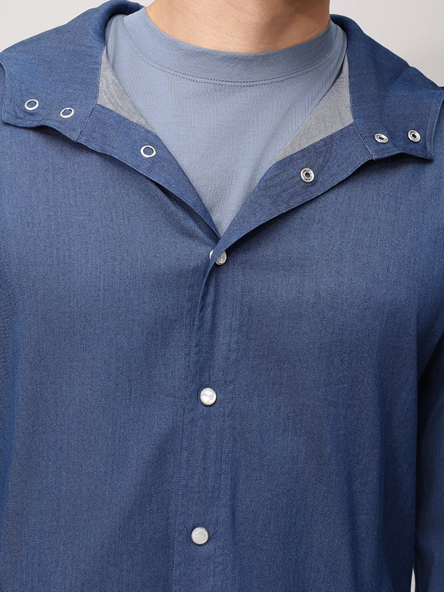 Костюм хлопковый KITON UMCMARH0922702001/UPSHORLH0922702000 Синий  Фото 5