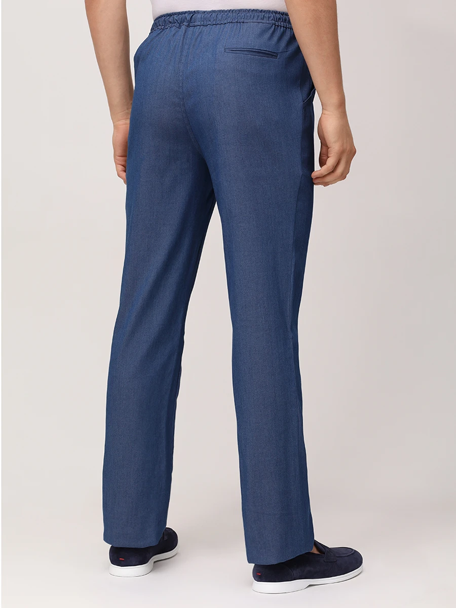 Костюм хлопковый KITON UMCMARH0922702001/UPSHORLH0922702000 Синий  Фото 7