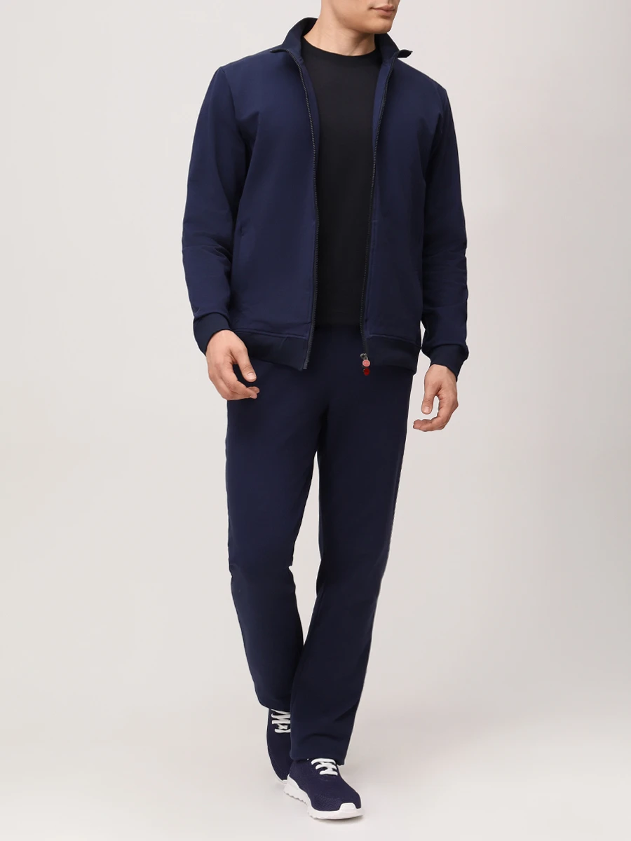 Костюм хлопковый KITON UMC032H0805210003/UPSHORLH0805210008 Синий  Фото 2