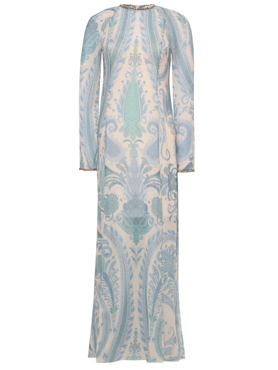 

Платье из вискозы, Голубой, 3884DS251