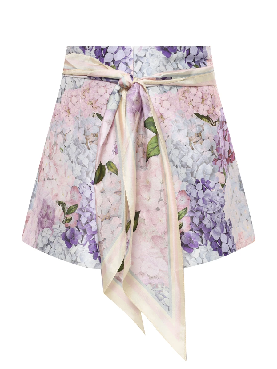 

Шорты шелковые, Принт, 4073AS252