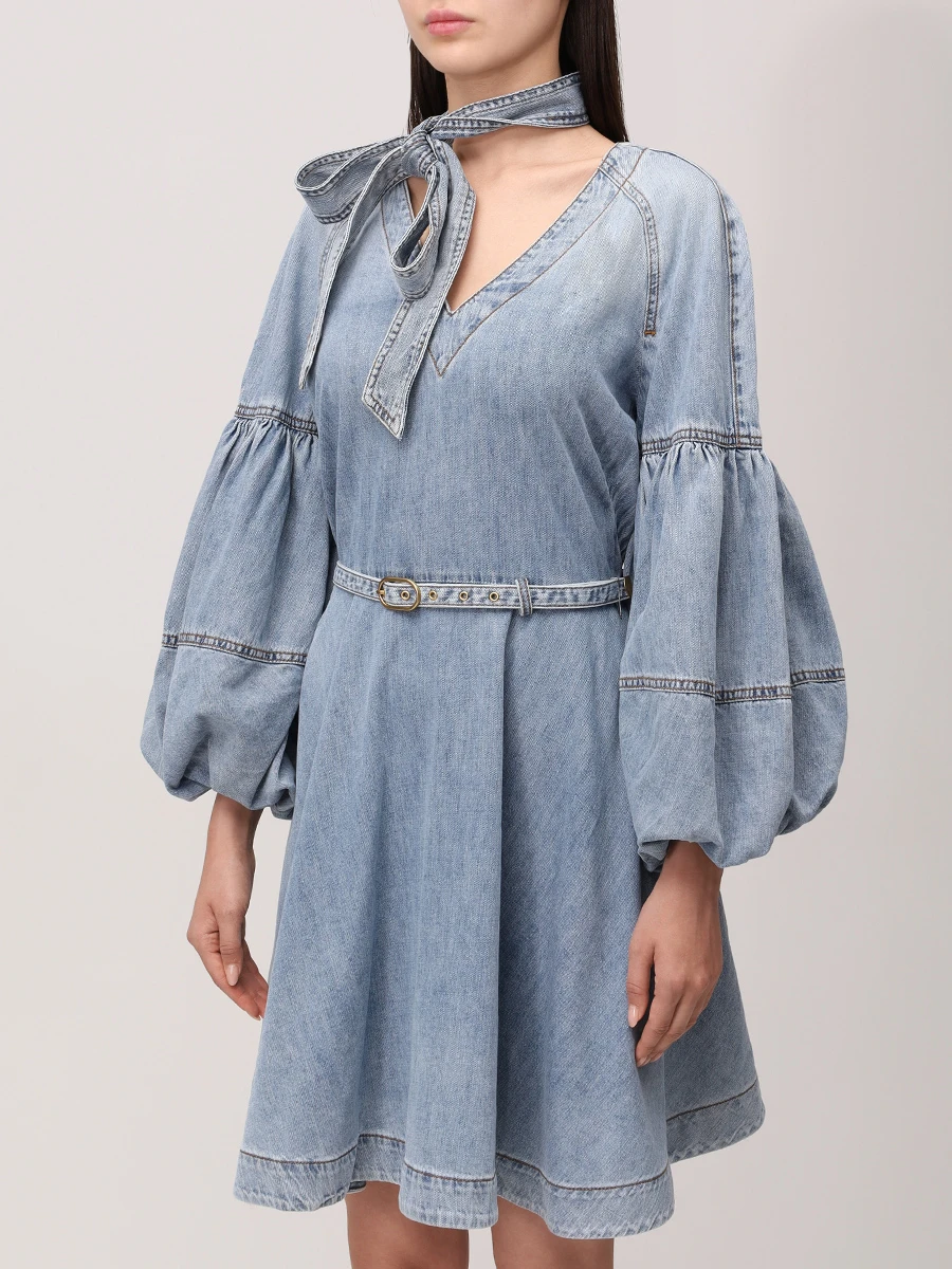 Платье джинсовое ZIMMERMANN 4485DS251 Деним  Фото 4