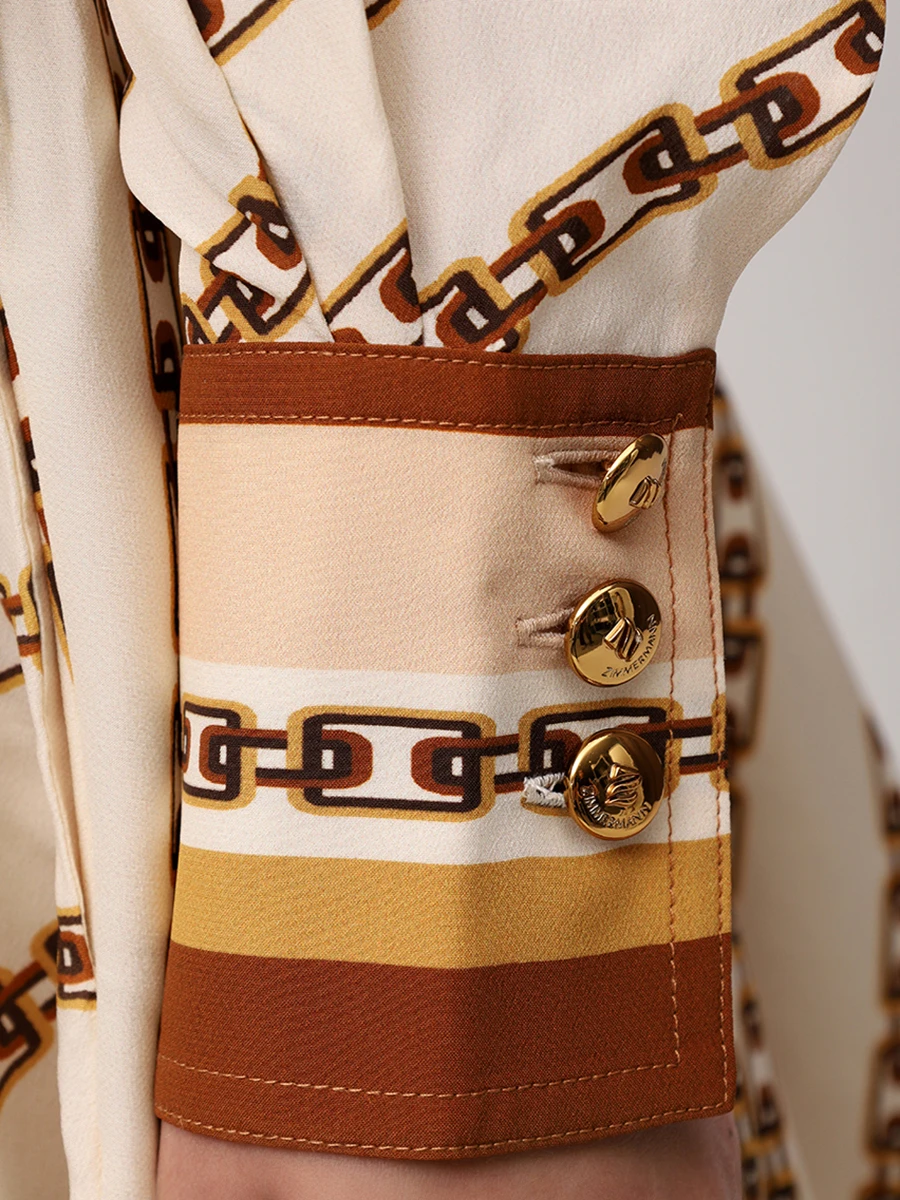 

Платье из вискозы и шелка, Бежевый, 4184DS25R