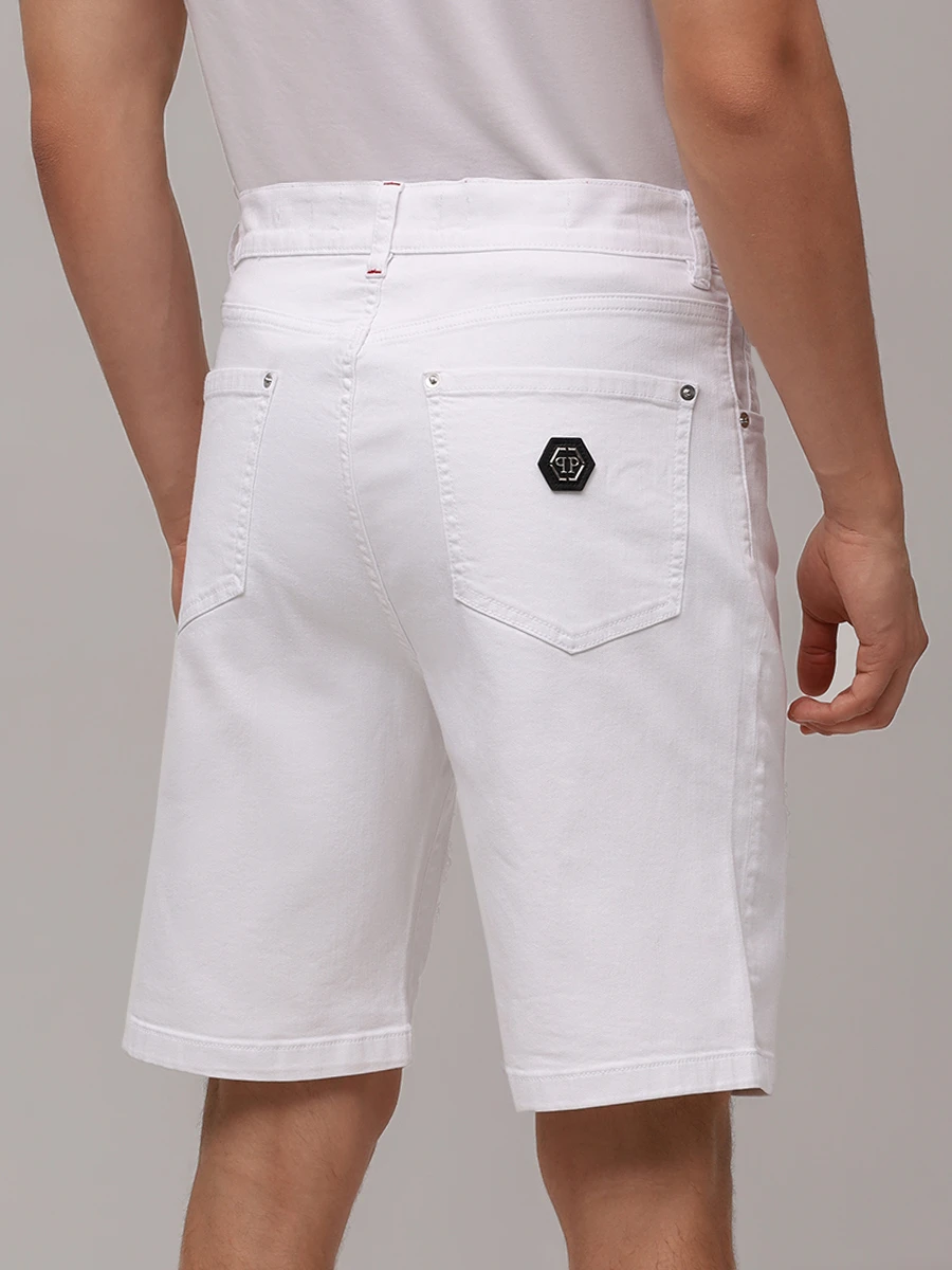 Шорты джинсовые PHILIPP PLEIN .MDT4059/01 Белый  Фото 3