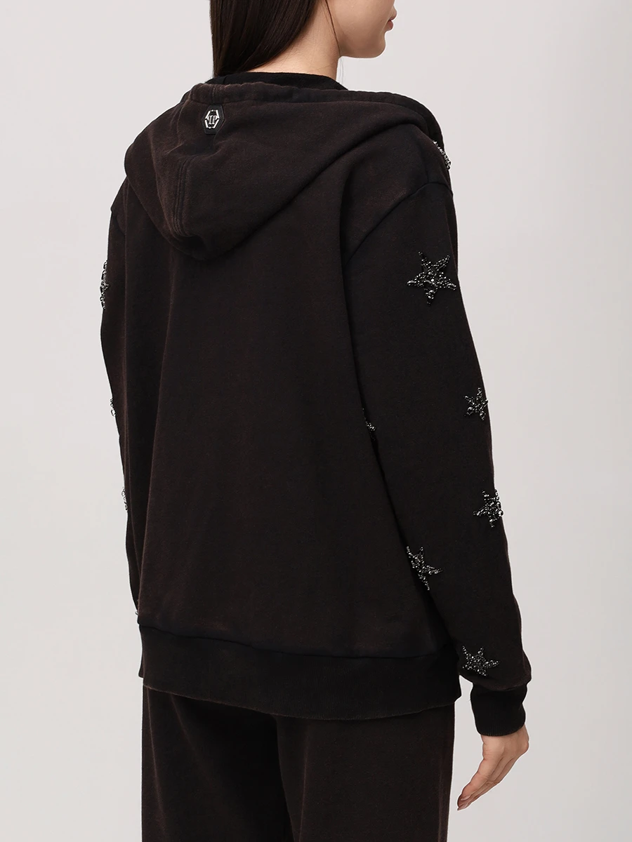 Костюм хлопковый PHILIPP PLEIN WJB1827/WJT2060 02 Черный  Фото 3
