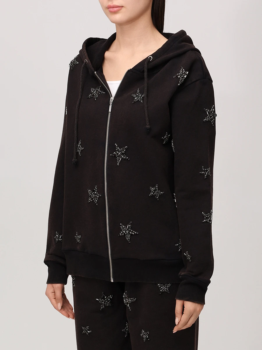 Костюм хлопковый PHILIPP PLEIN WJB1827/WJT2060 02 Черный  Фото 4