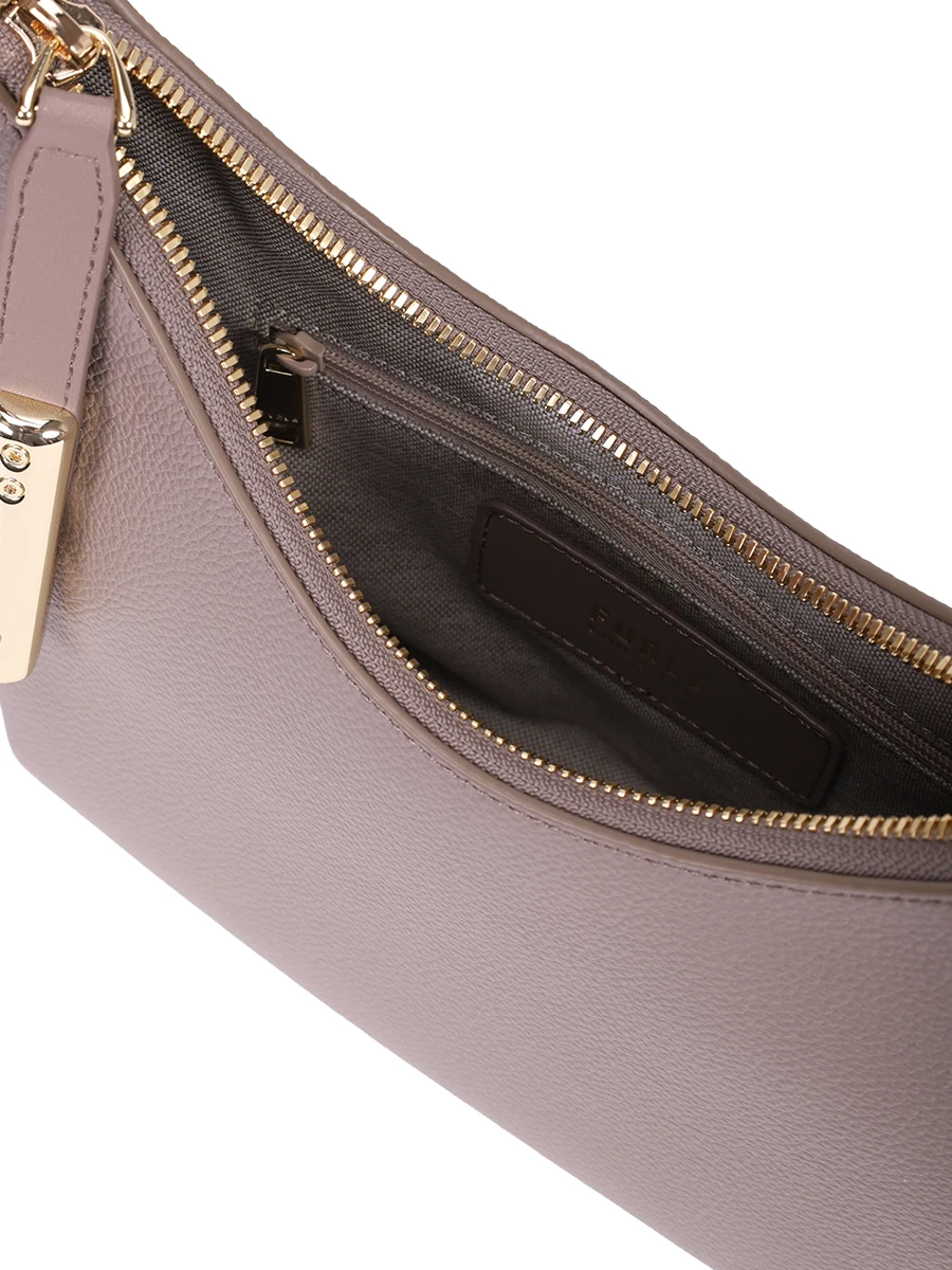 Сумка кожаная Goccia FURLA WB01500-BX3353-3624S Серый  Фото 4