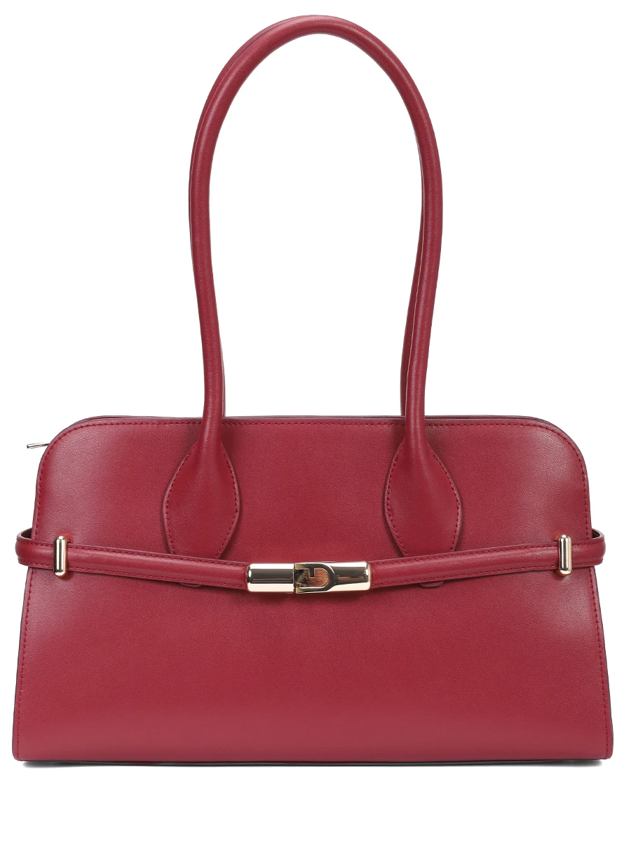 Сумка кожаная Goccia FURLA WB01505-BX3104-CGQ00 Бордовый 