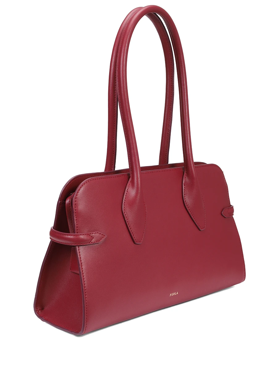 Сумка кожаная Goccia FURLA WB01505-BX3104-CGQ00 Бордовый  Фото 3