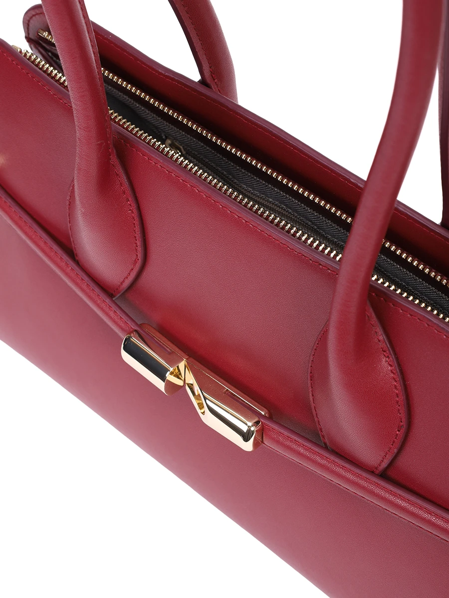 Сумка кожаная Goccia FURLA WB01505-BX3104-CGQ00 Бордовый  Фото 4