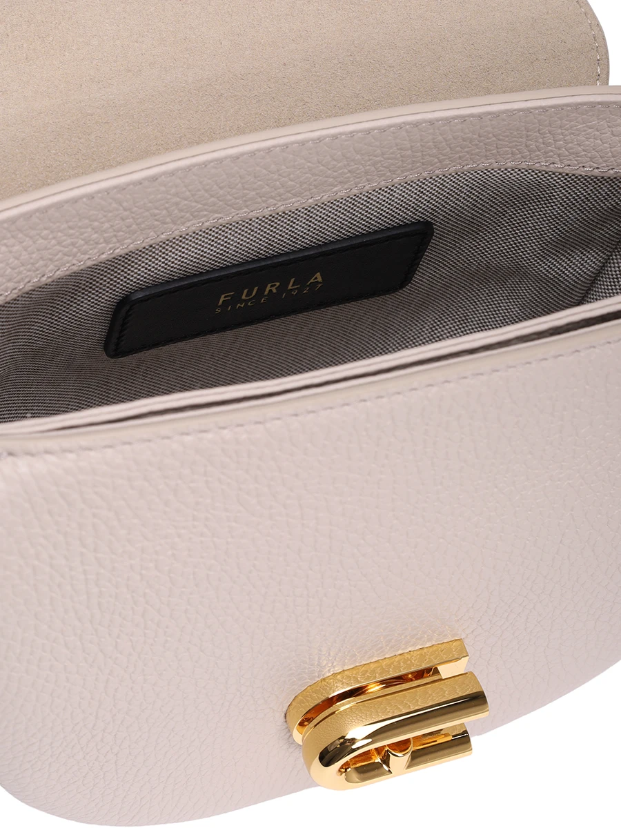 Сумка кожаная Lotus FURLA WB01491-BX0356-4274S Бежевый  Фото 4