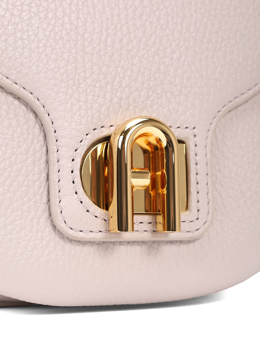 Сумка кожаная Lotus FURLA WB01491-BX0356-4274S Бежевый  Фото 5