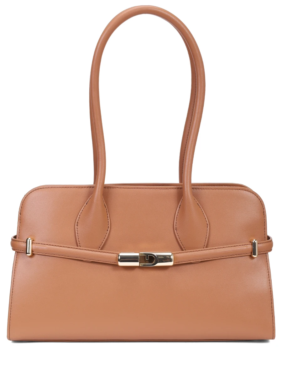 Сумка кожаная Goccia FURLA WB01505-BX3104-RY000 Коричневый 