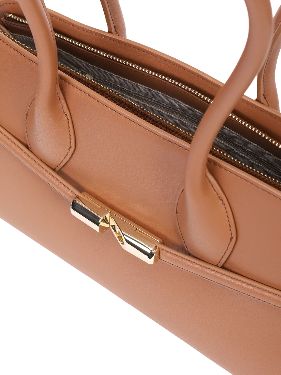 Сумка кожаная Goccia FURLA WB01505-BX3104-RY000 Коричневый  Фото 4