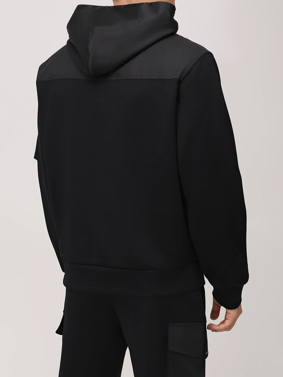 Костюм хлопковый PRADA UJL04CSOOO11JE/UJP249SOOO11JE F0806 Черный  Фото 3