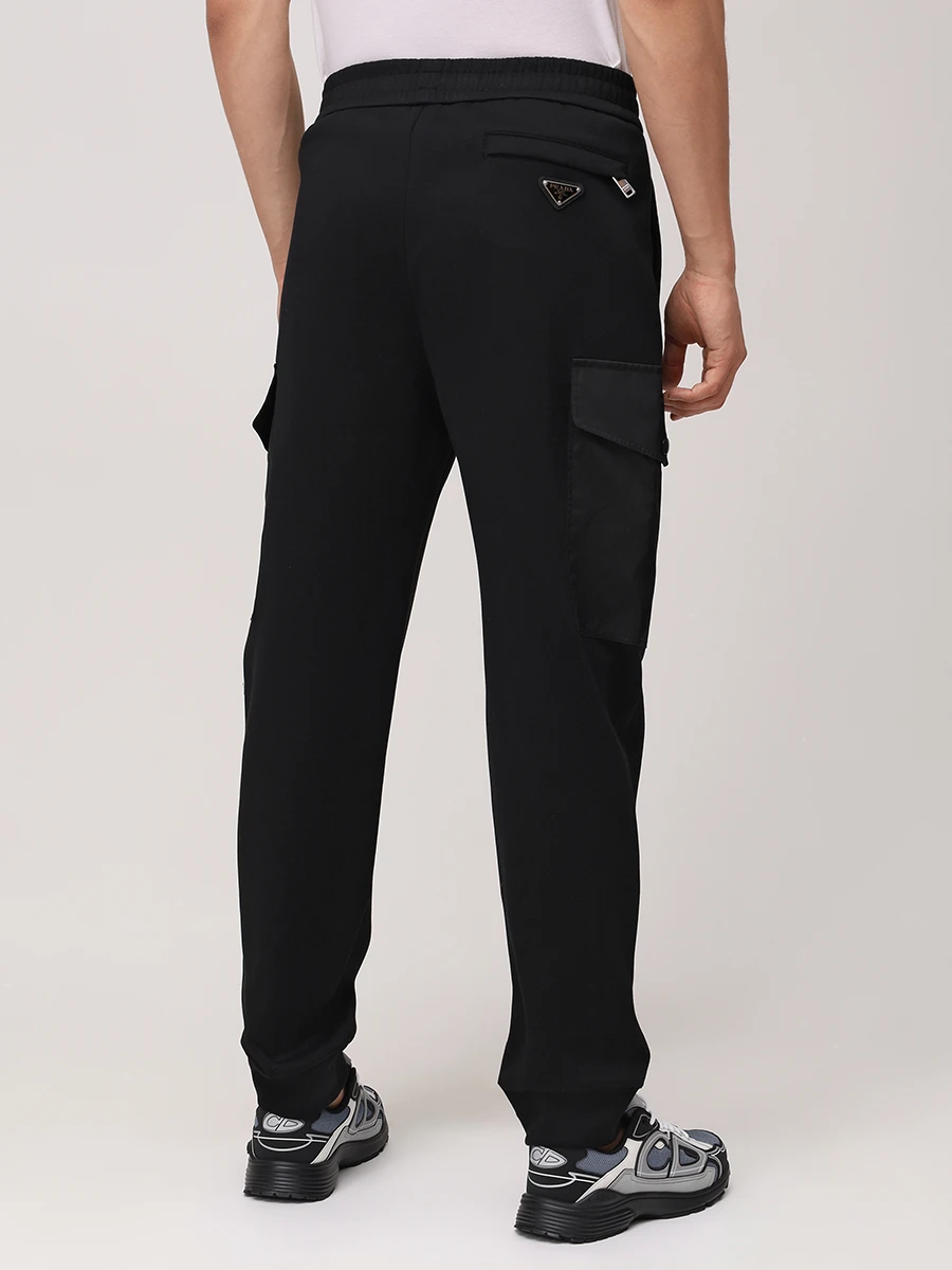 Костюм хлопковый PRADA UJL04CSOOO11JE/UJP249SOOO11JE F0806 Черный  Фото 7