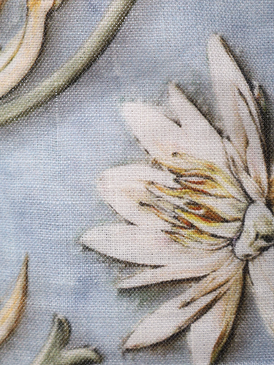 Платье льняное AGUA BY AGUA BENDITA 17650 Принт  Фото 6