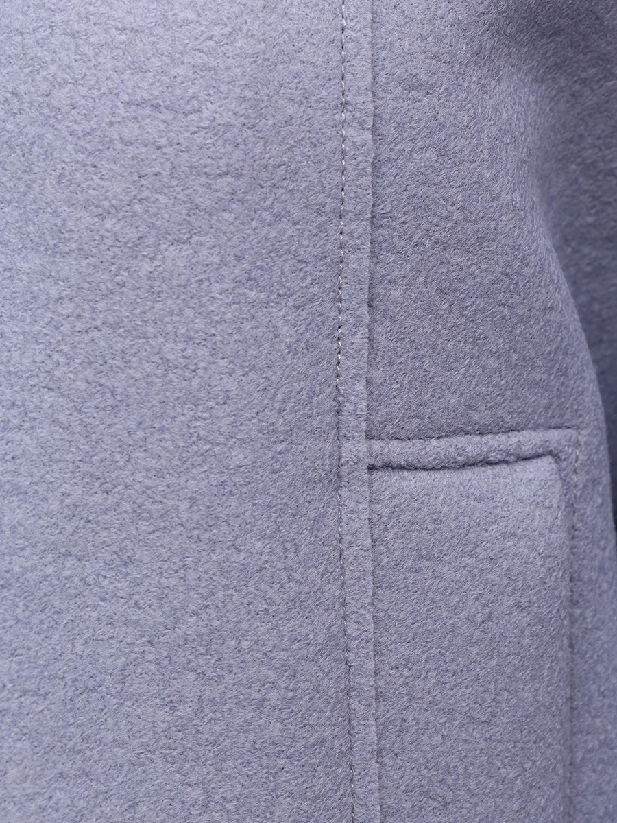 Куртка шерстяная BOSS 50543194/057 Сиреневый  Фото 6