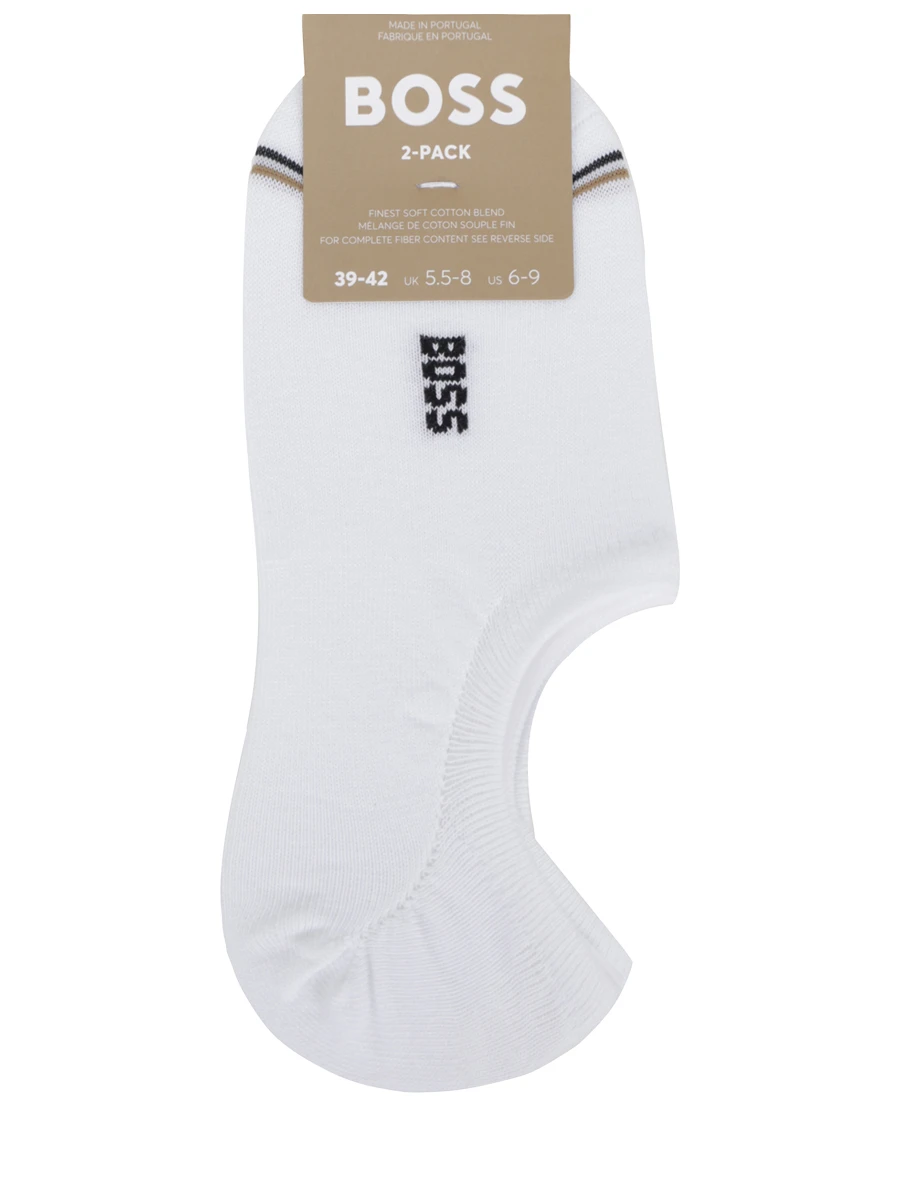 

Набор из двух пар хлопковых подследников, Белый, 50502091/100