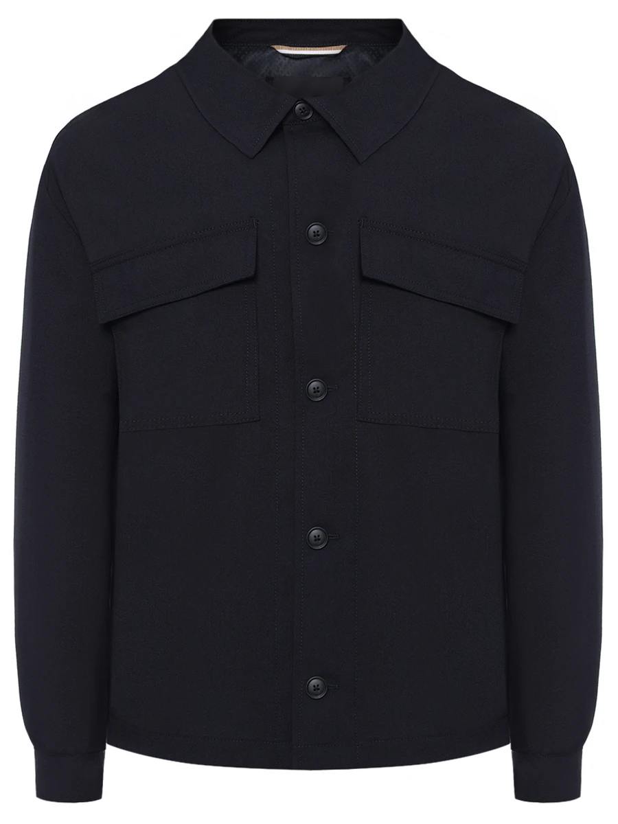 

Рубашка Regular Fit шерстяная, Синий, 50545810/404