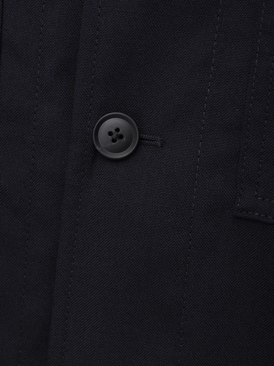 Рубашка Regular Fit шерстяная BOSS 50545810/404 Синий  Фото 6