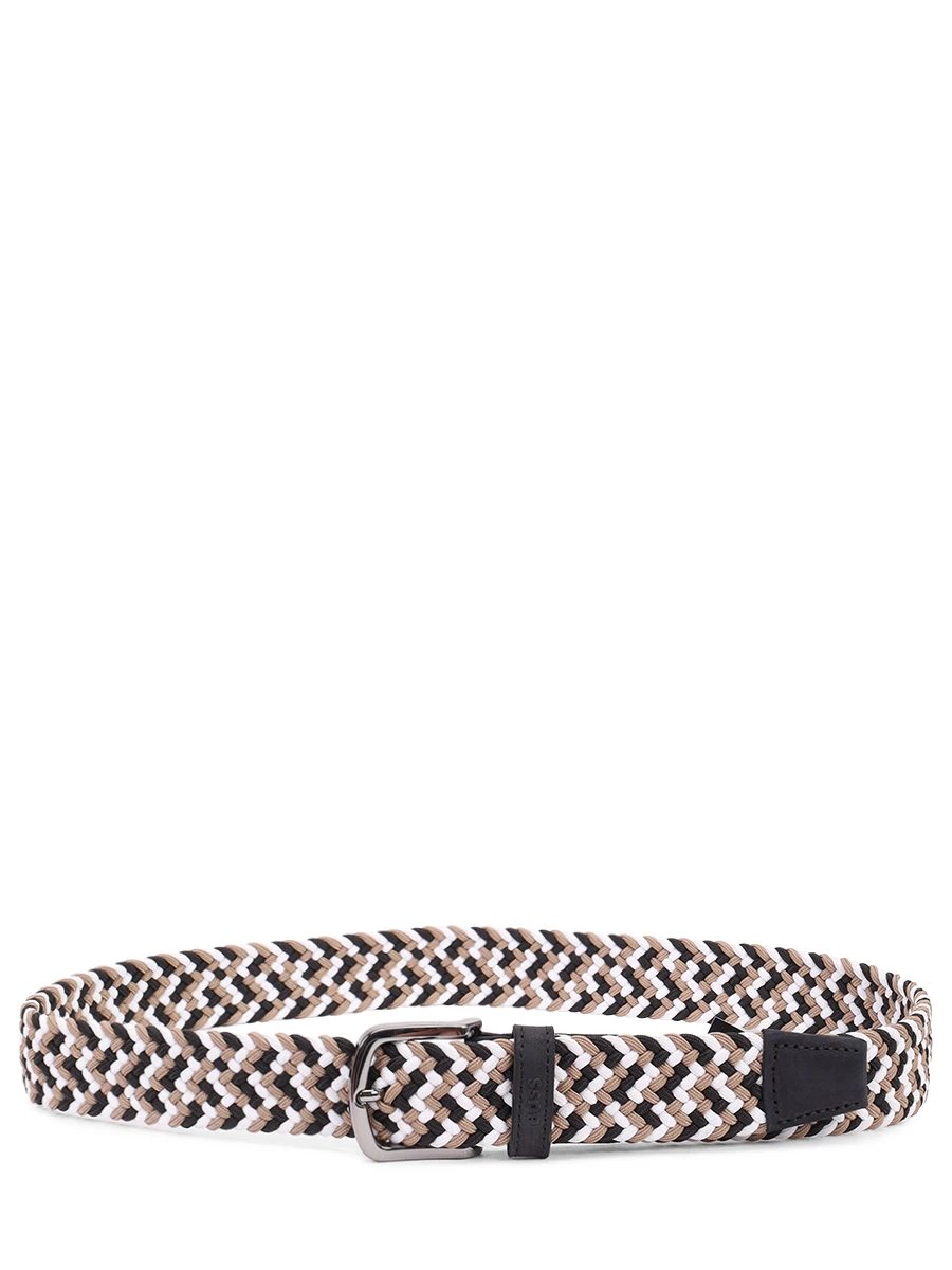 Ремень текстильный BOSS 50548384/960 Бежевый  Фото 2