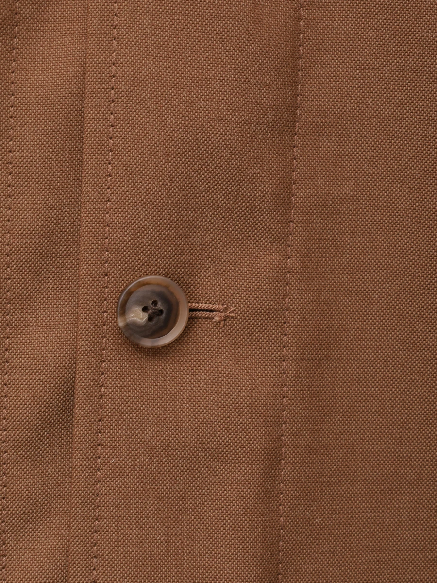 Рубашка Regular Fit шерстяная BOSS 50545810/217 Коричневый  Фото 6