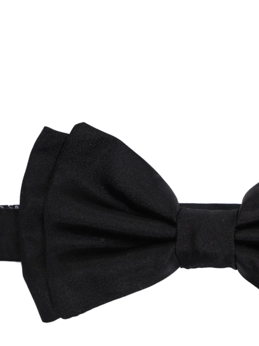 Набор шелковый из бабочки и камербанда BOSS 50480282/001 Черный  Фото 3