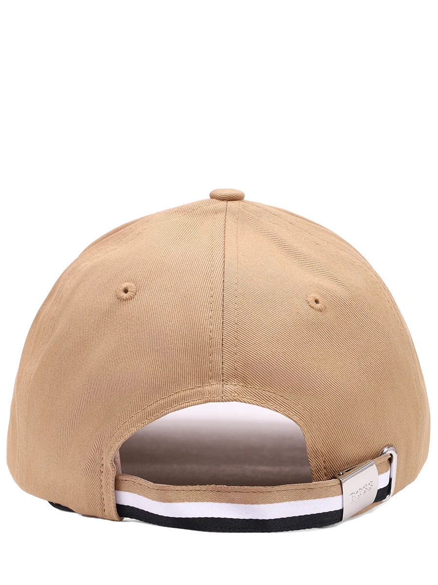Бейсболка хлопковая BOSS 50539428/260 Бежевый  Фото 2