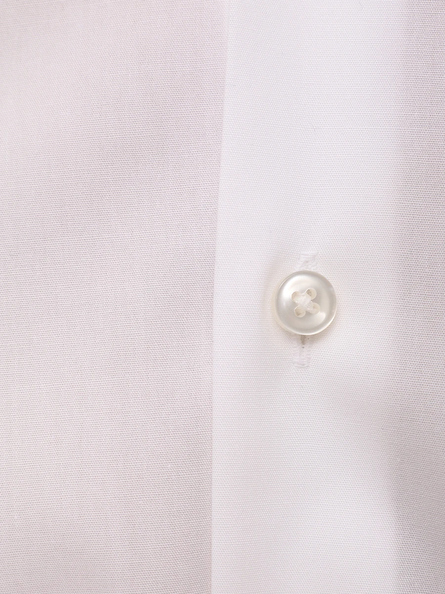 

Рубашка Slim Fit хлопковая, Белый, 50469345/100