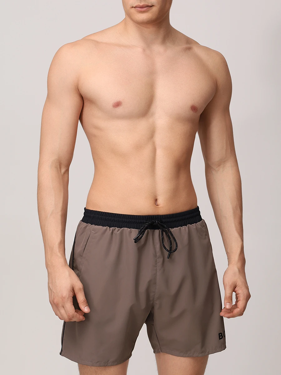 Шорты плавательные BOSS 50514429/210 Коричневый  Фото 2