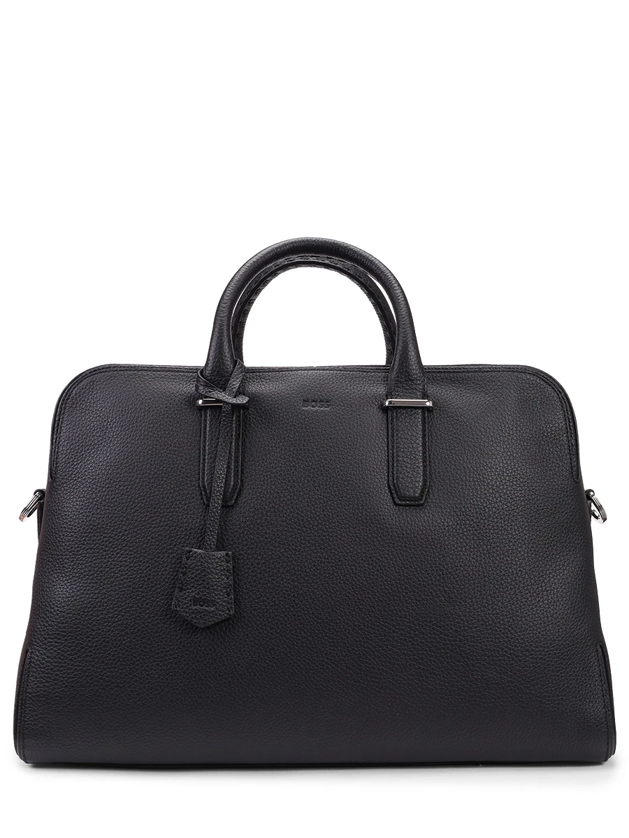 Сумка кожаная BOSS 50548231/001 Черный 