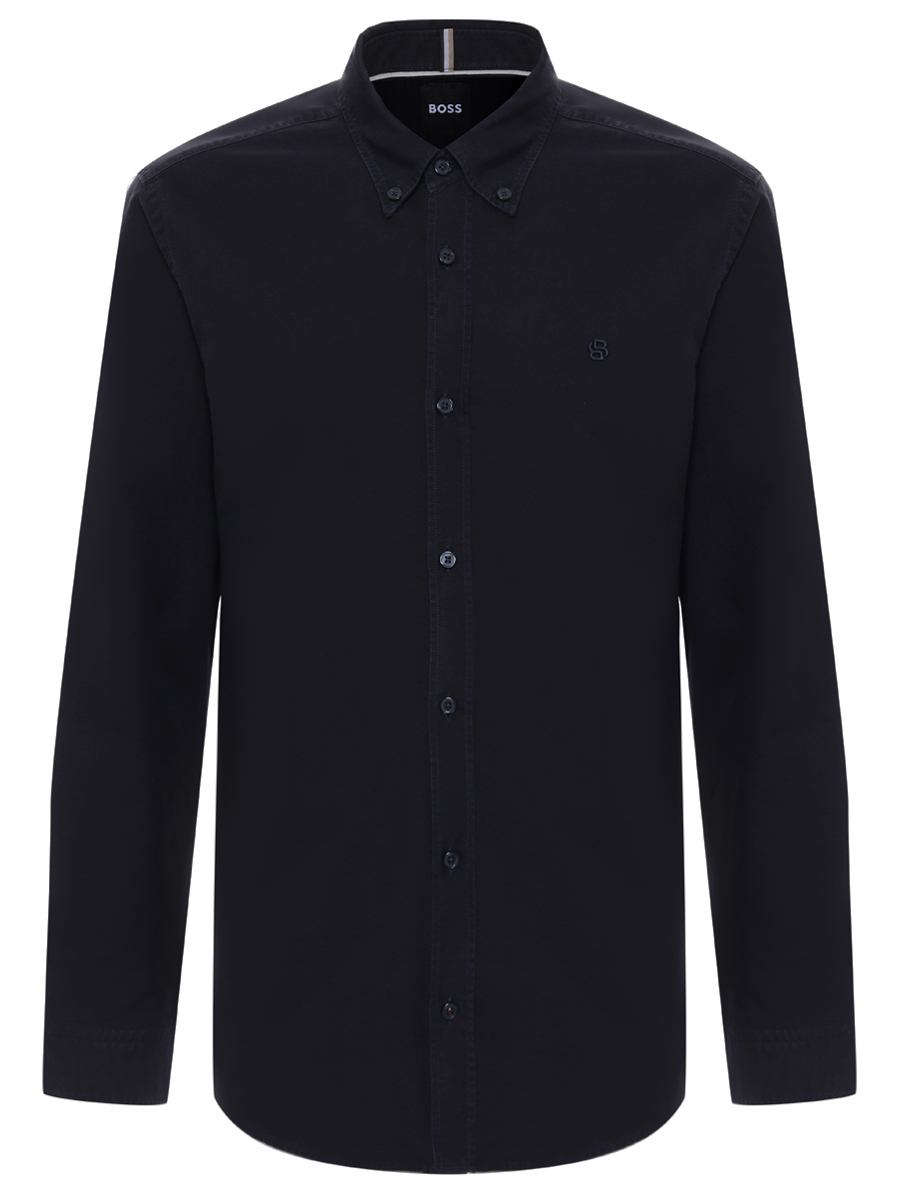 Рубашка Slim Fit хлопковая BOSS