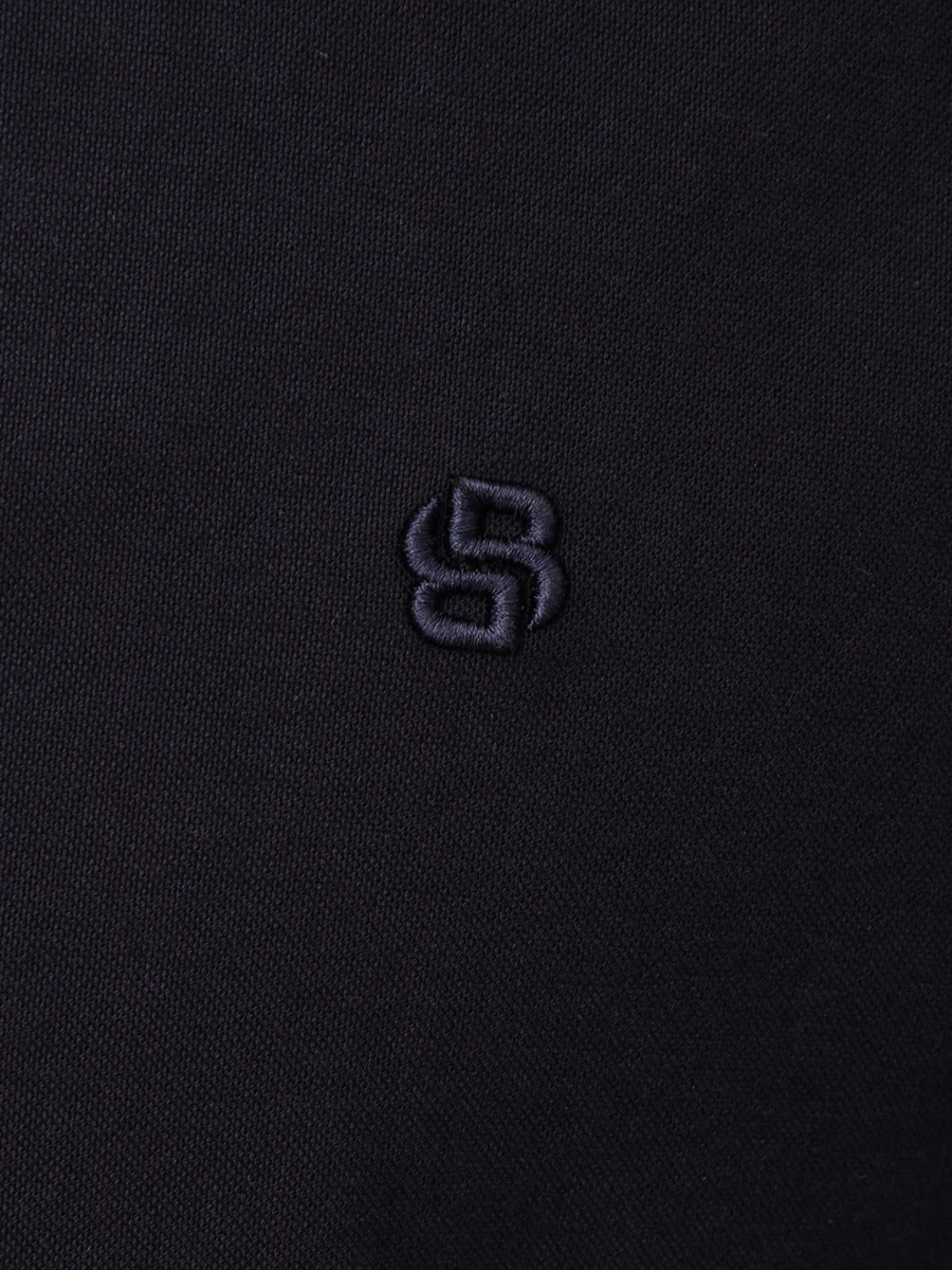 Рубашка Slim Fit хлопковая BOSS 50544917/404 Синий  Фото 6