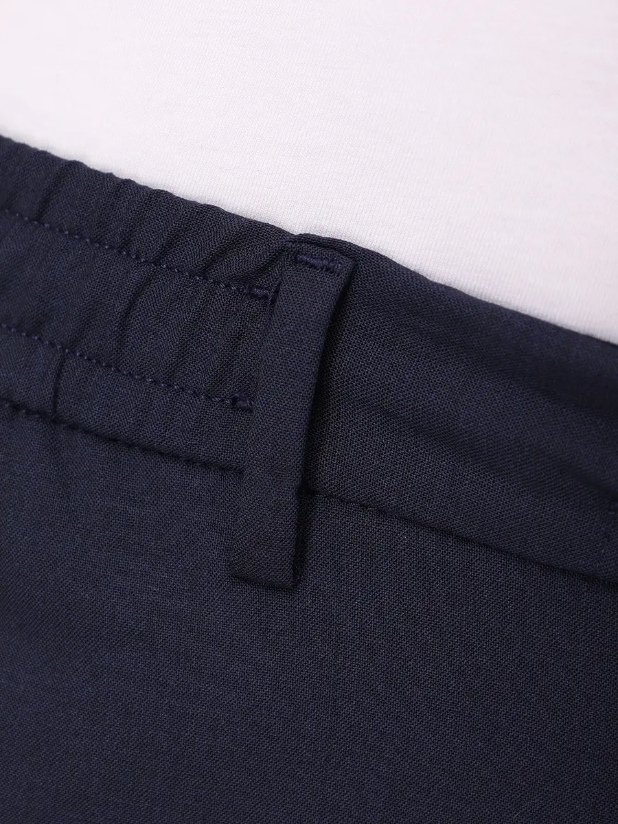 Брюки шерстяные BOSS 50546926/404 Синий  Фото 6