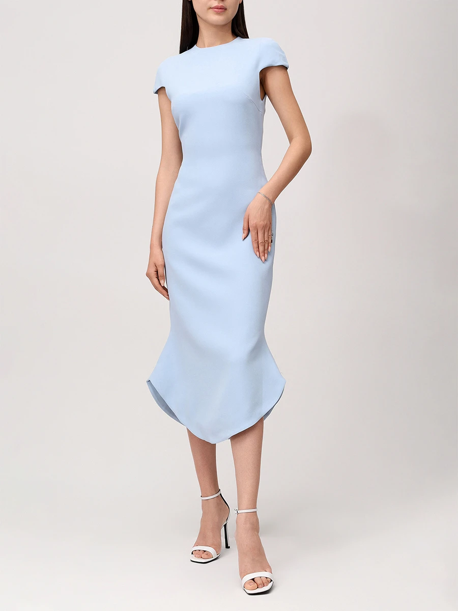 Платье-годе DAVID KOMA RE25DK37DA/BLUE Голубой  Фото 2