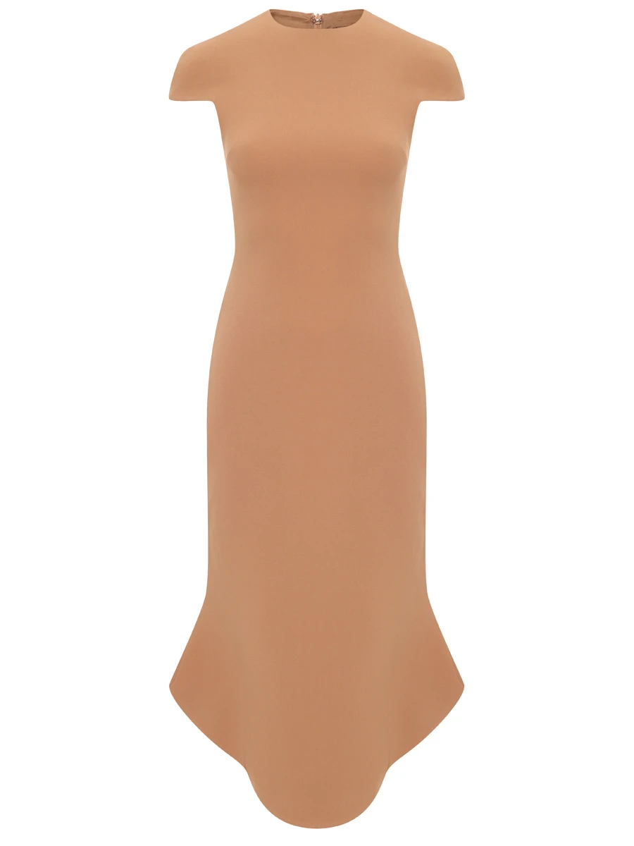 

Платье-годе, Коричневый, RE25DK37DA/TAN