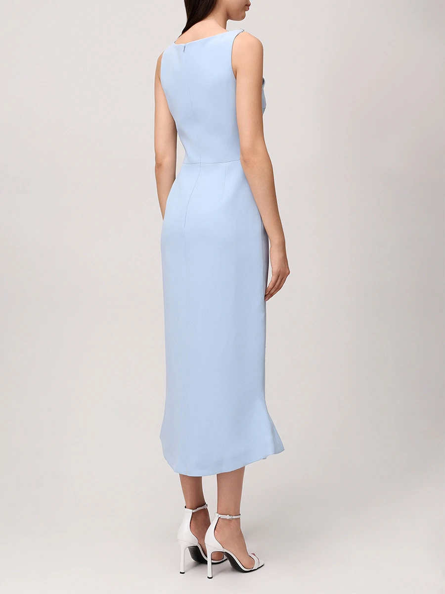 Платье-годе DAVID KOMA RE25DK41D/BLUE Голубой  Фото 3