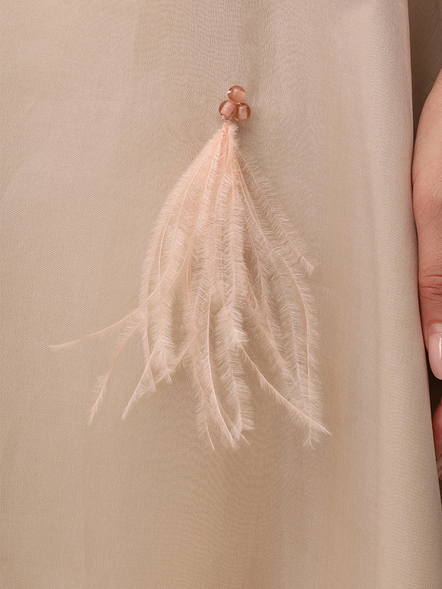 Юбка шелковая DOROTHEE SCHUMACHER 252 / 149305 / 316 Бежевый  Фото 6