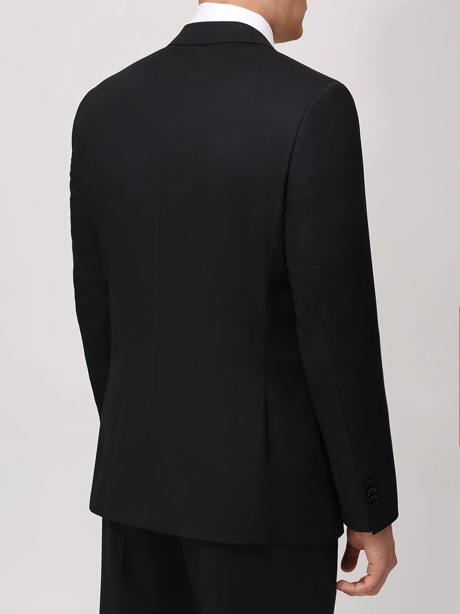 Костюм шерстяной BOSS 50469172/50469174/001 Черный  Фото 3