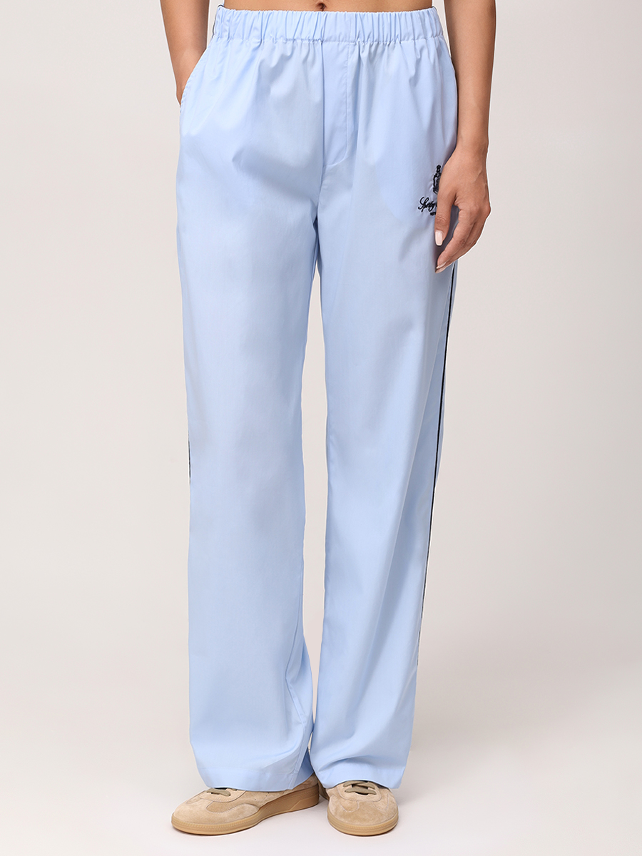 

Брюки хлопковые, Голубой, PA046602231BL90/3900