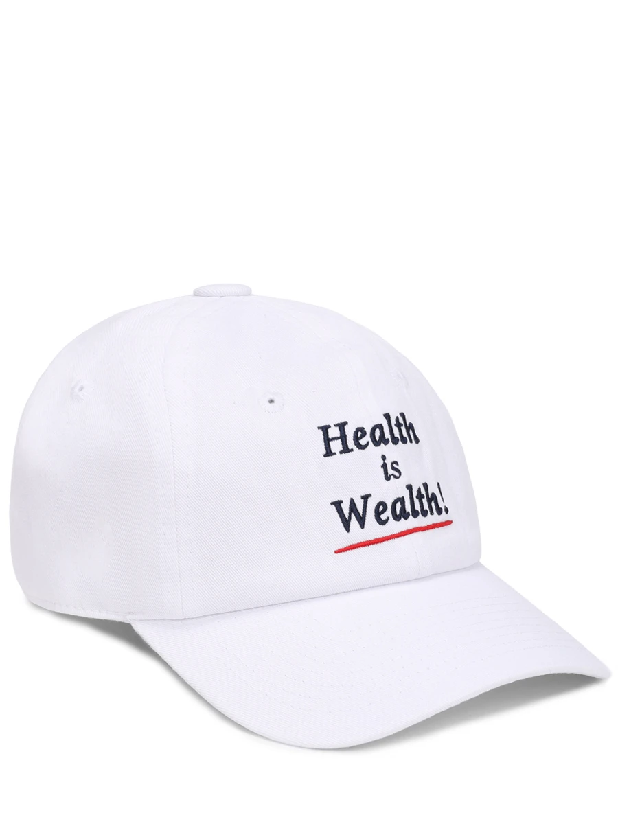 Бейсболка хлопковая SPORTY & RICH AC040602006WH01/48 Белый 