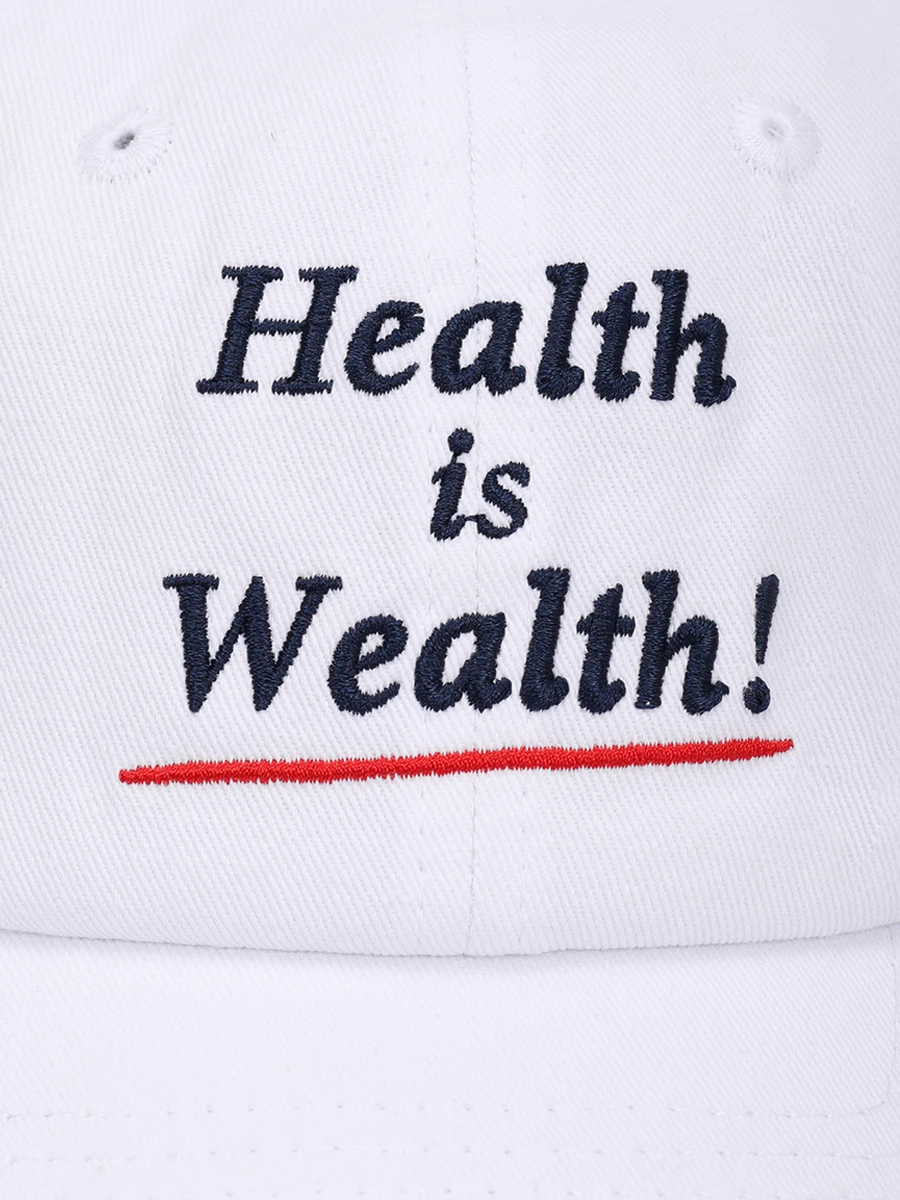 Бейсболка хлопковая SPORTY & RICH AC040602006WH01/48 Белый  Фото 3