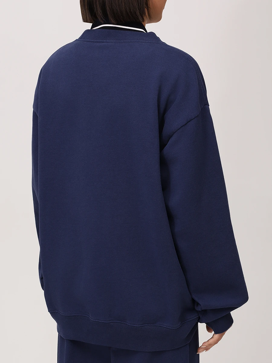 

Толстовка хлопковая, Синий, ST071602231BL106/3902