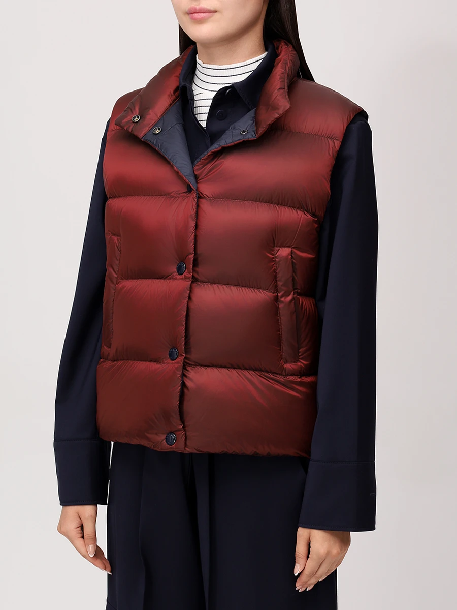 Жилет стеганый Orely BOGNER 36956856/598 ORELY-D Бордовый  Фото 4