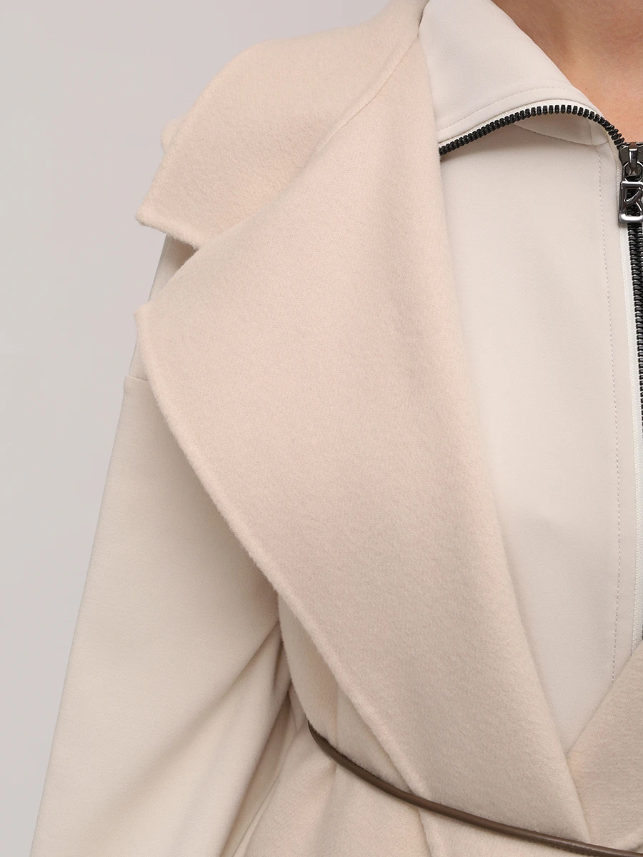 Жилет шерстяной Megan BOGNER 36939752/106 MEGAN Кремовый  Фото 5