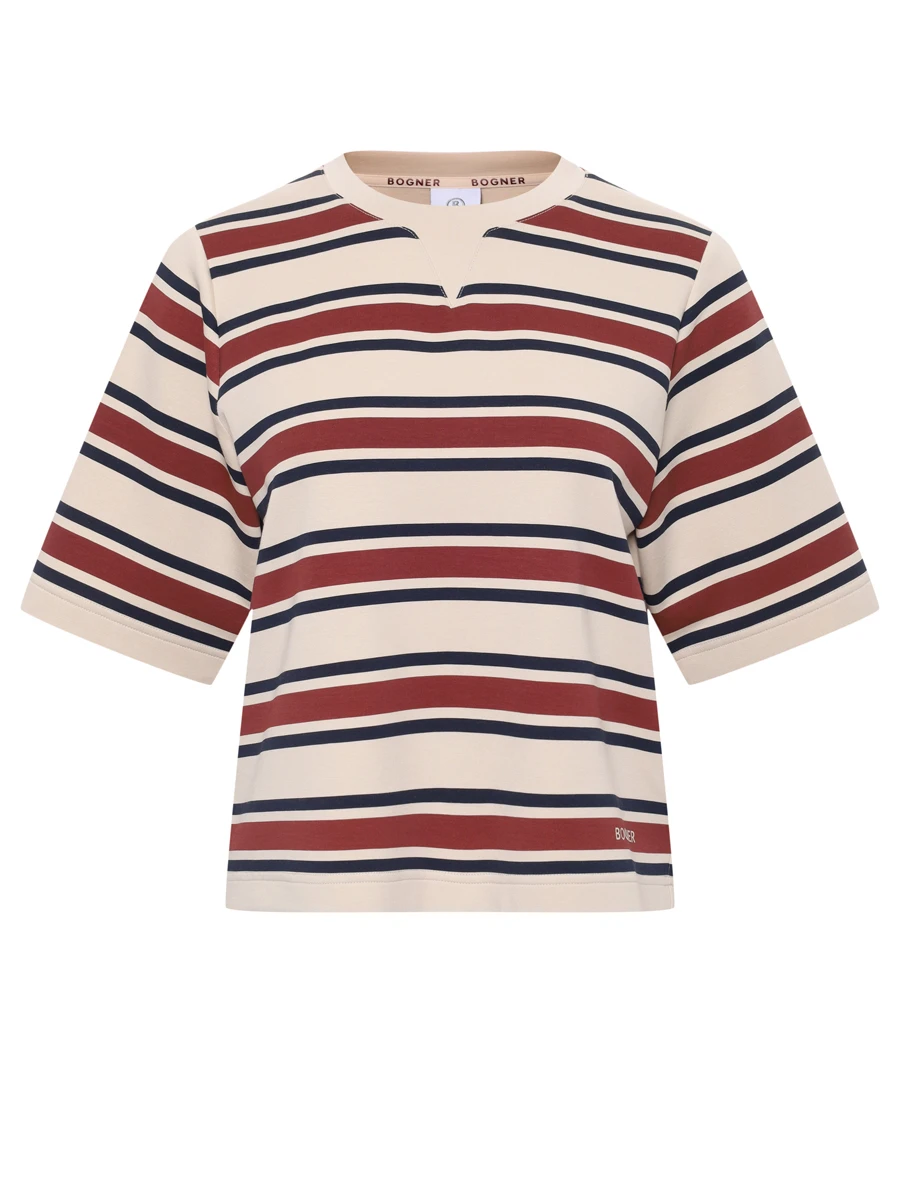 

Футболка из модала и хлопка Stacey, Бордовый, 56359143/S59 STACEY-1