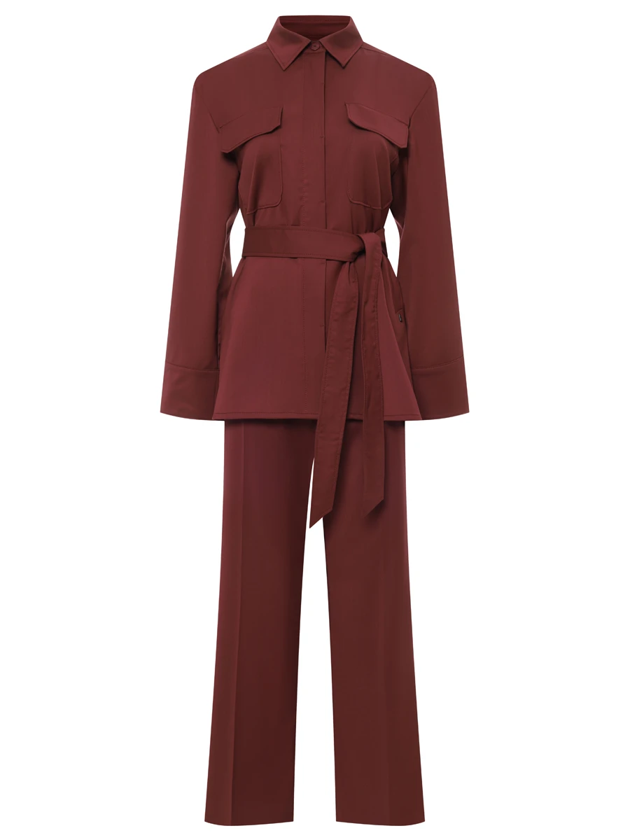 

Костюм из шерсти Ysette, Бордовый, 56119112/598 YSETTE/16339112/598 JODY-1