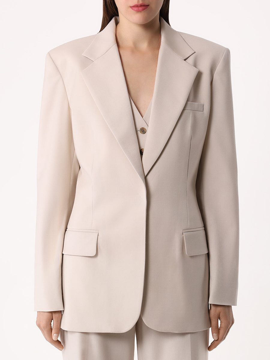 Костюм-тройка BARBARA BUI E1210DEG/E1420DEG/E1626DEG 31 Песочный Кремовый  Фото 4