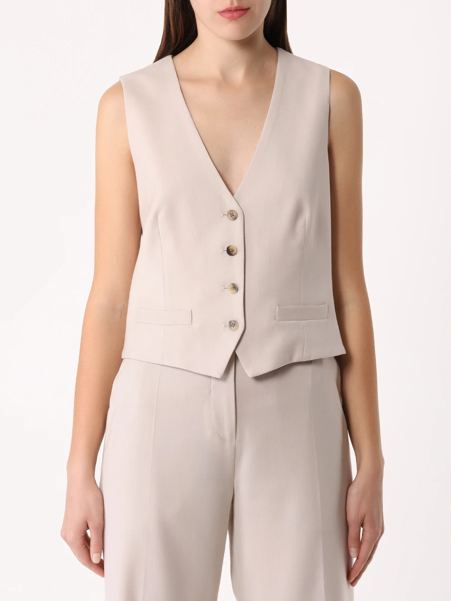 Костюм-тройка BARBARA BUI E1210DEG/E1420DEG/E1626DEG 31 Песочный Кремовый  Фото 8